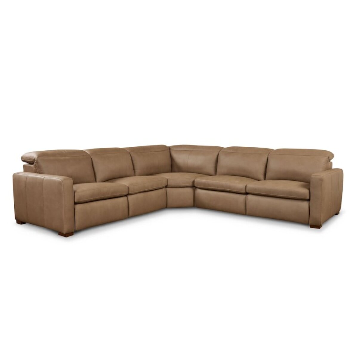 7f8e6223796f7c7005c34fa2dc9a3590 Caswell Leather Power Reclining L-Shaped Sectional - Image 1