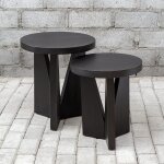 Nadette Nesting Tables, Espresso, S/2 - Image 9