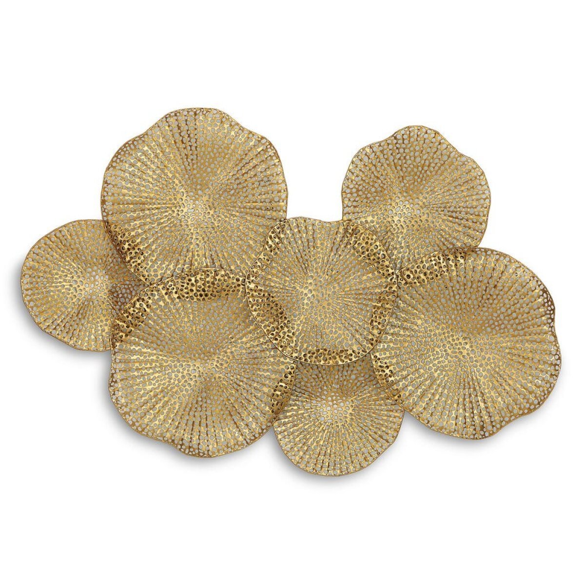 80a177b5634ceef41e0cc8d9a16b90dd Ripley Metal Wall Decor, Gold - Image 1