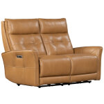 Gershwin - Lucca Butterscotch Power Zero Gravity Sofa Group - Image 2