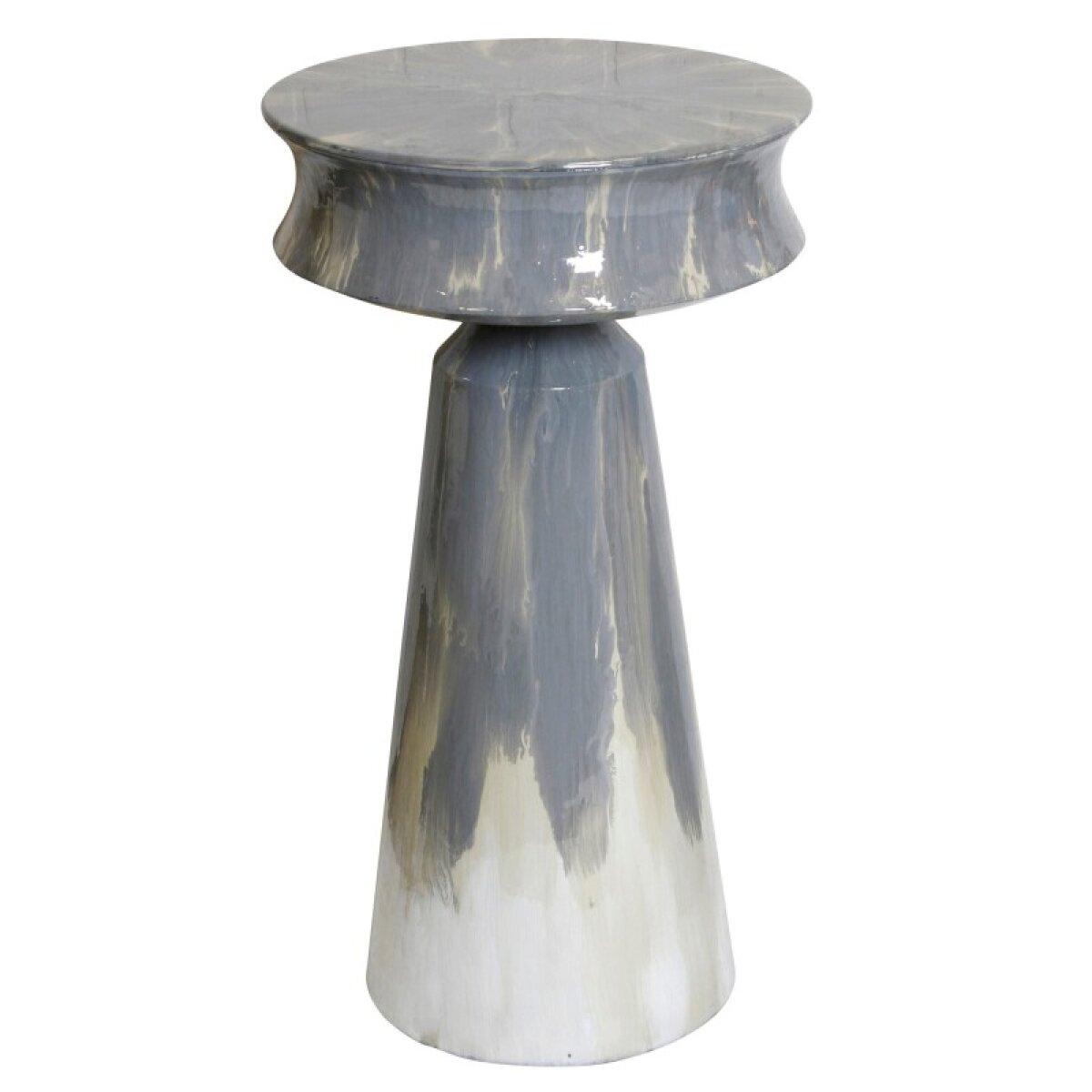 80e3d8151450ae79b59bfce3d4ec160f Dappled Dove Iron Table - Image 1