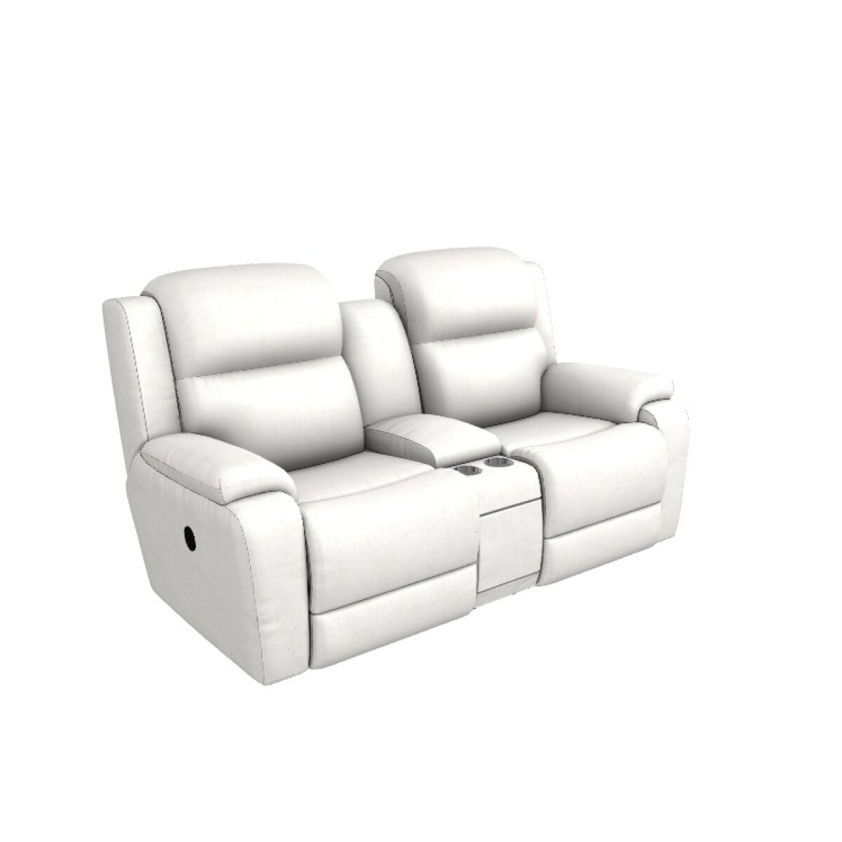 8125f0fc735c971b0728db703ce8ef07 Dorian Reclining Loveseat W/ Console - Image 1