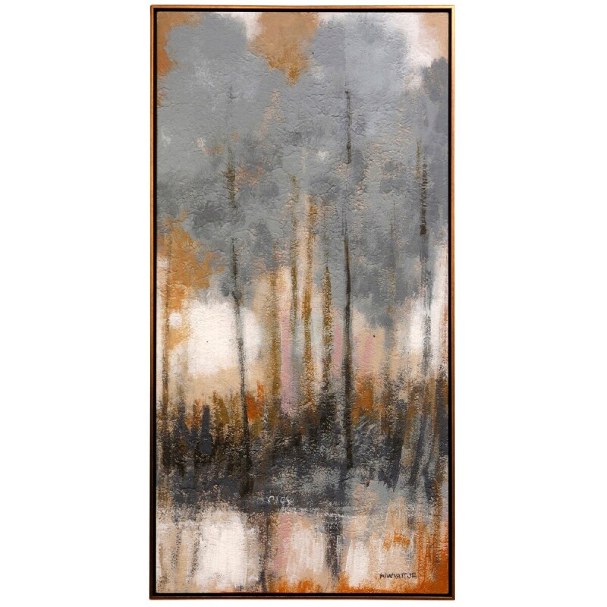 812f1694953cf924242cb51b527efa88 Blushing Creek Iii Norman Wyatt Home Framed Canvas - Image 1