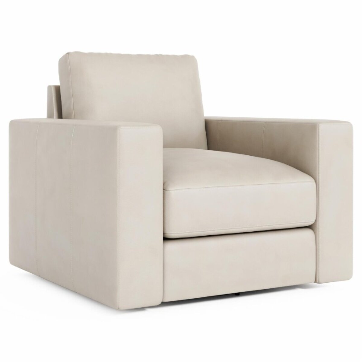 818cd5271511c2d50b32631cb109b374 Dawkins Leather Swivel Chair - Image 1