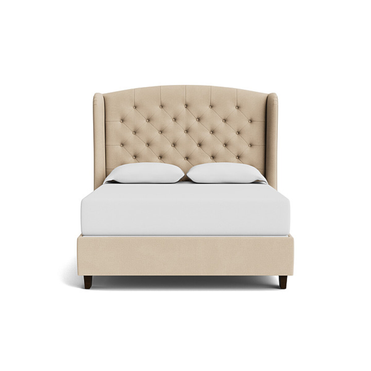 81bcce5d780ebe16f397c08552548314 Paris Tufted Upholstered Bed - Image 1