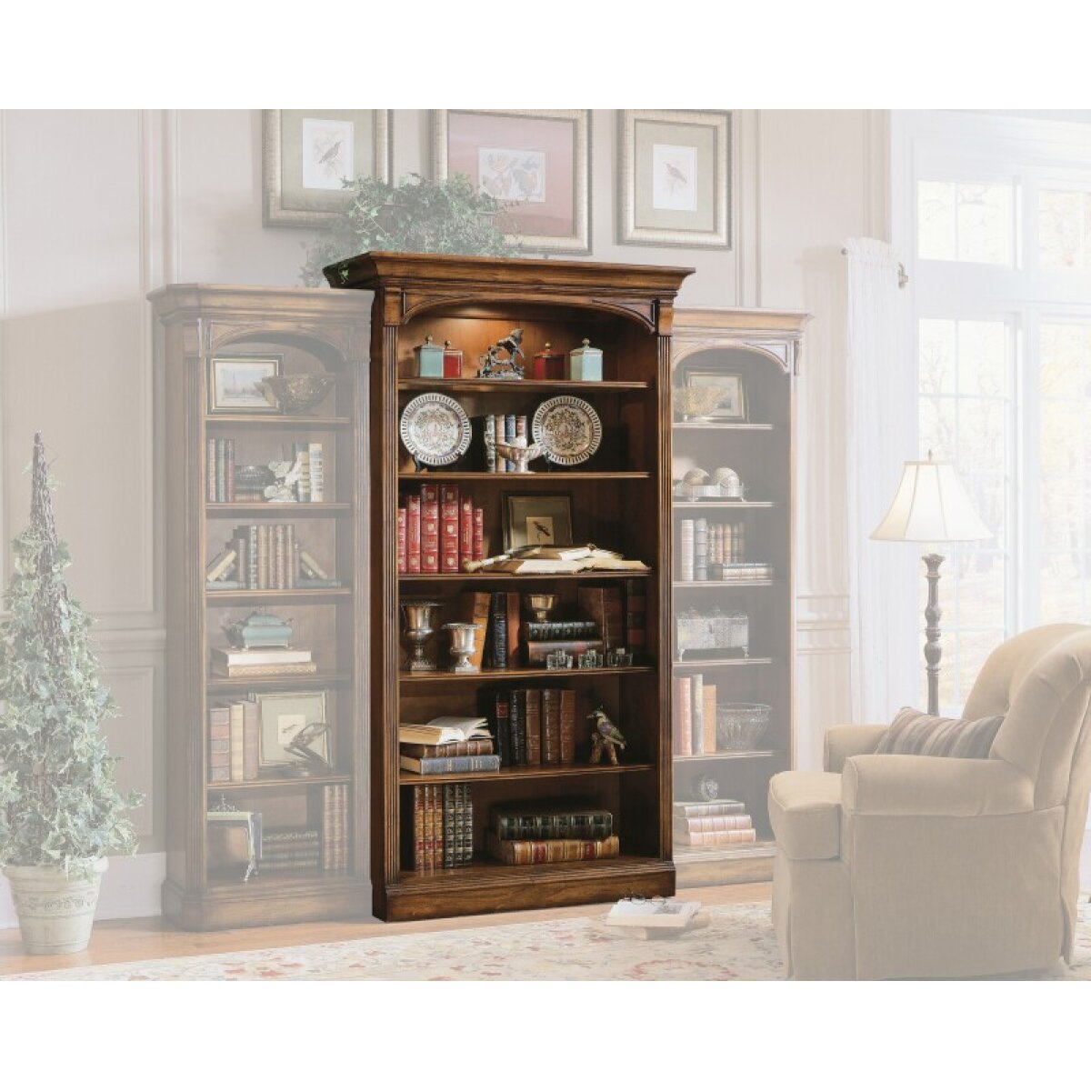 820c941596b79655ba4feaf928fb1f4f Home Office Brookhaven Open Bookcase - Image 1