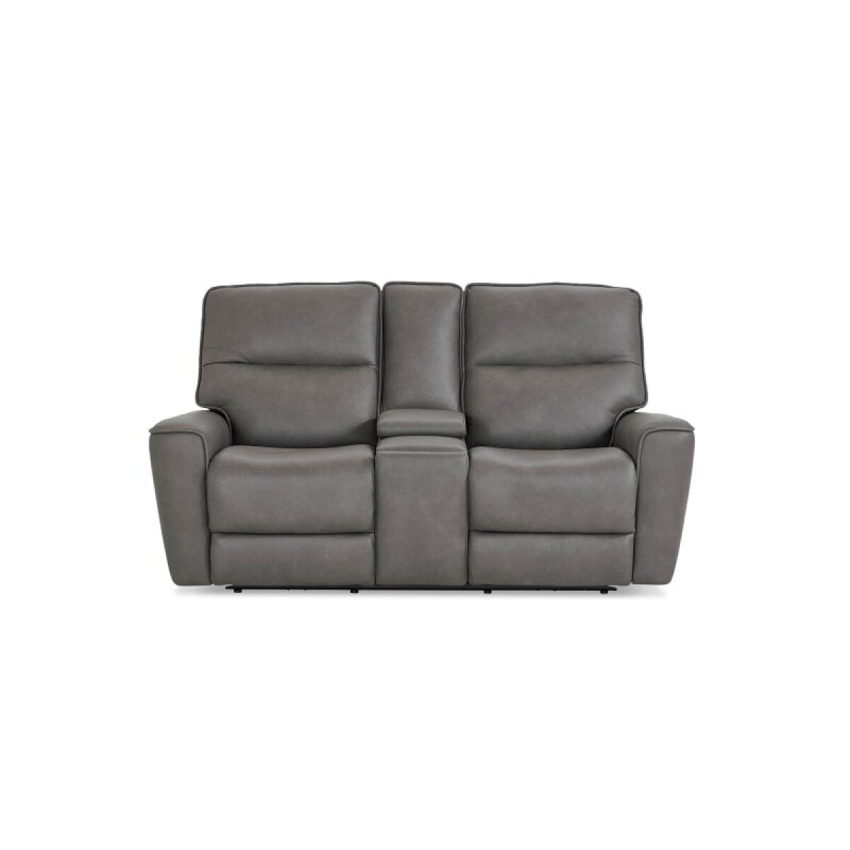 822d7158989503acf3bf7e93d420f6a0 Kenneth Leather Power Reclining Loveseat with Center Console - Image 1