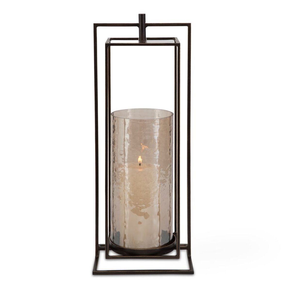 8271d1aeedf39ba2e7c4c02de87aaf19 Wenman Candleholder, Bronze - Image 1