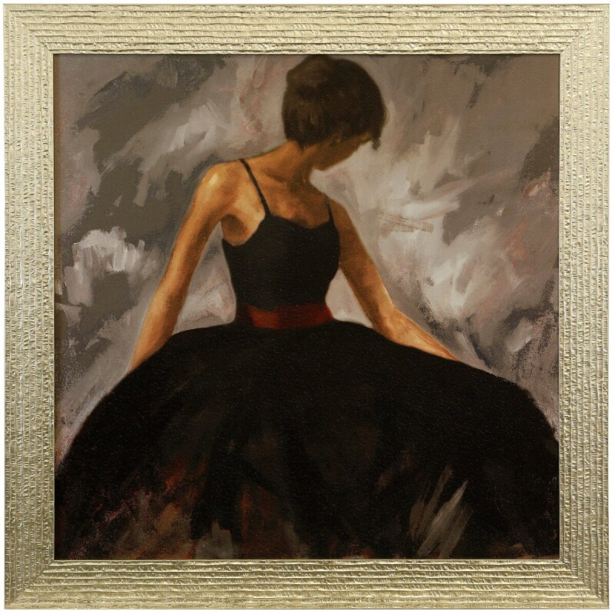 82be40c94af66903b4c367ffb0ebaa2b Evening Out Textured Framed Print - Image 1