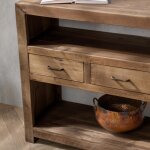 Mattai Reclaimed Wood 4dwr Console - Natural - Image 9
