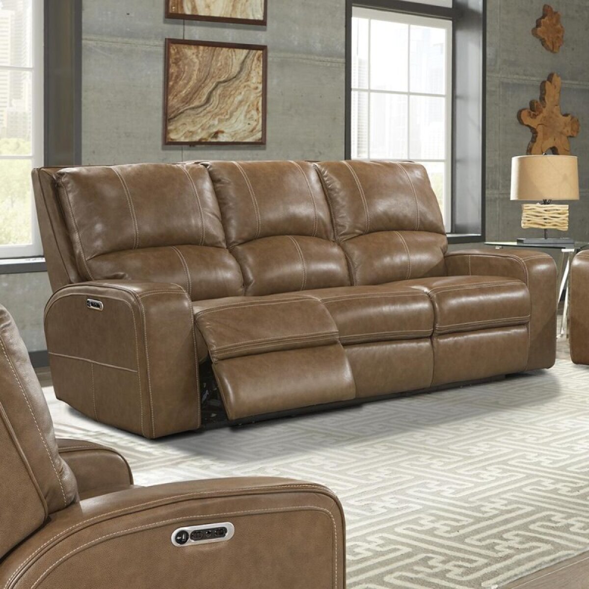 82d28a93f5d21443d2b9e262a3caa16e Swift - Bourbon Power Sofa - Image 1