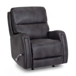 4779 Asher Power Rocker Recliner W/ Polished Aluminum Handle 4779-bj