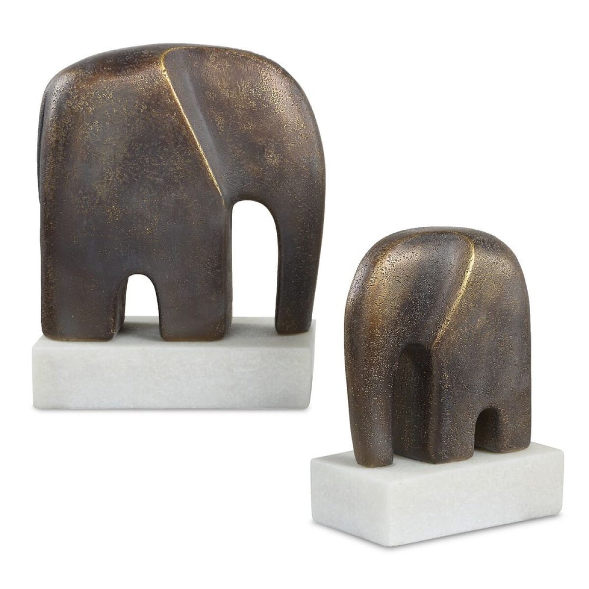 82eeeb8b2da8f71d1b2808c41a86629a Timeless Tusk Sculptures, S/2 - Image 1