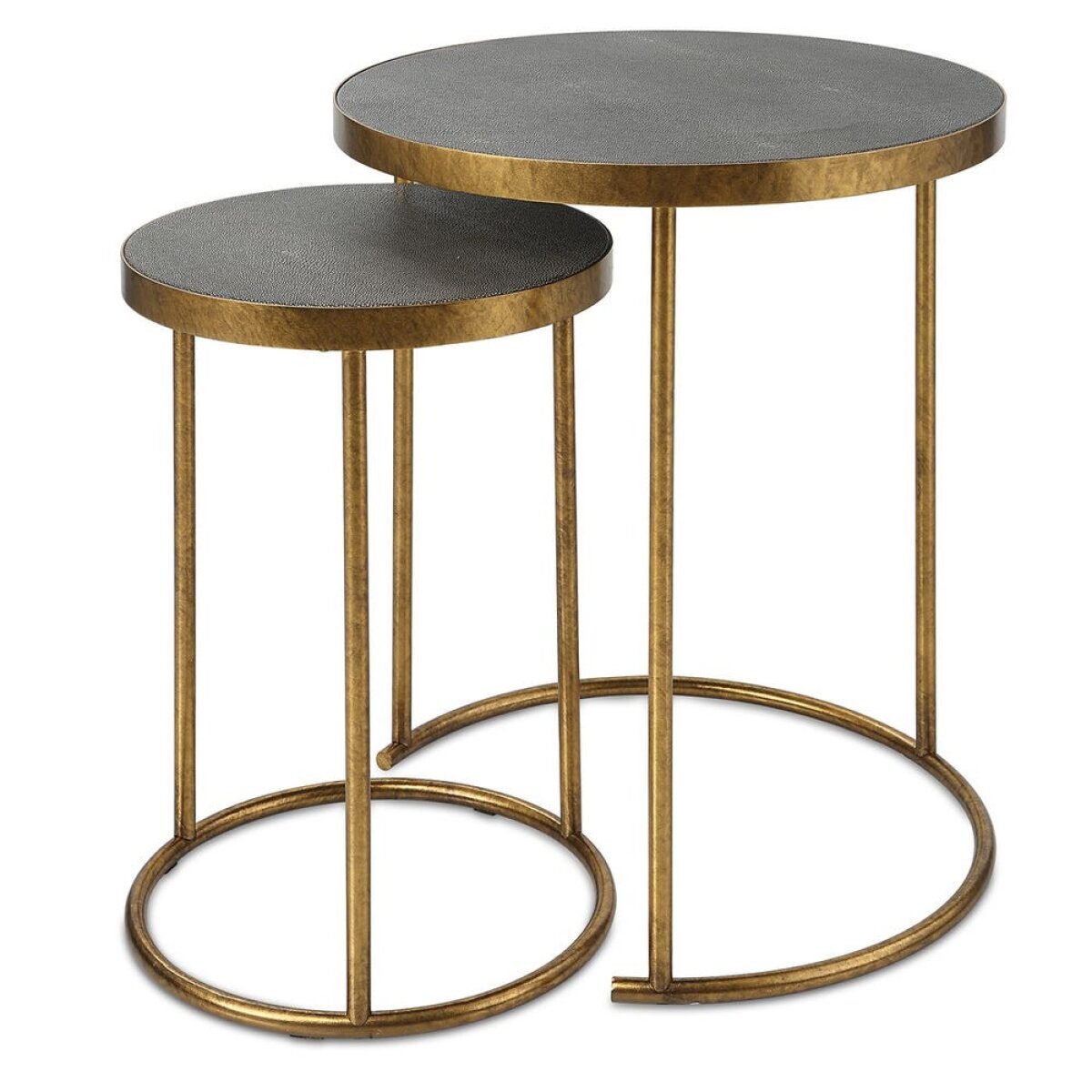835df9e6823e07746f6b7abb061cc17b Aragon Nesting Tables, S/2, Gray - Image 1