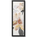 Neutral Clematis Ii Textured Framed Print
