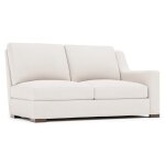 Germain Fabric Right Arm Loveseat Without Pillows