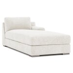 Andie Fabric Right Arm Chaise Without Pillows