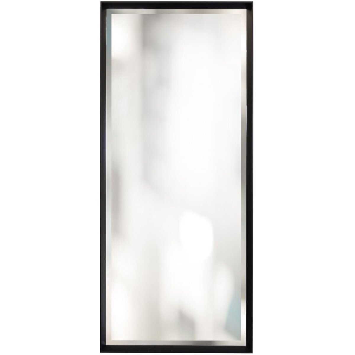 852fe2e9ab0eef182be09a5d6c31f4eb Ebony Deep Gallery Manufactured Mirror - Image 1
