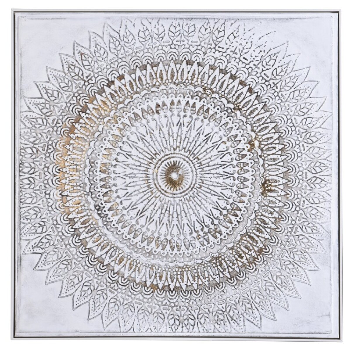 85a9d6066910bc2a430027e670b723fb Soft Tapestry Ii Handpainted Framed Mendala Canvas - Image 1