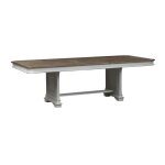 Abbey Park 5 Piece Trestle Table Set - Image 3