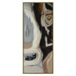 Alick Framed Canvas Art | Hand Painted Abstract | 1.5 Inch Frame