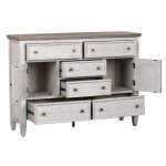 Heartland 2 Door 6 Drawer Chesser - Image 7