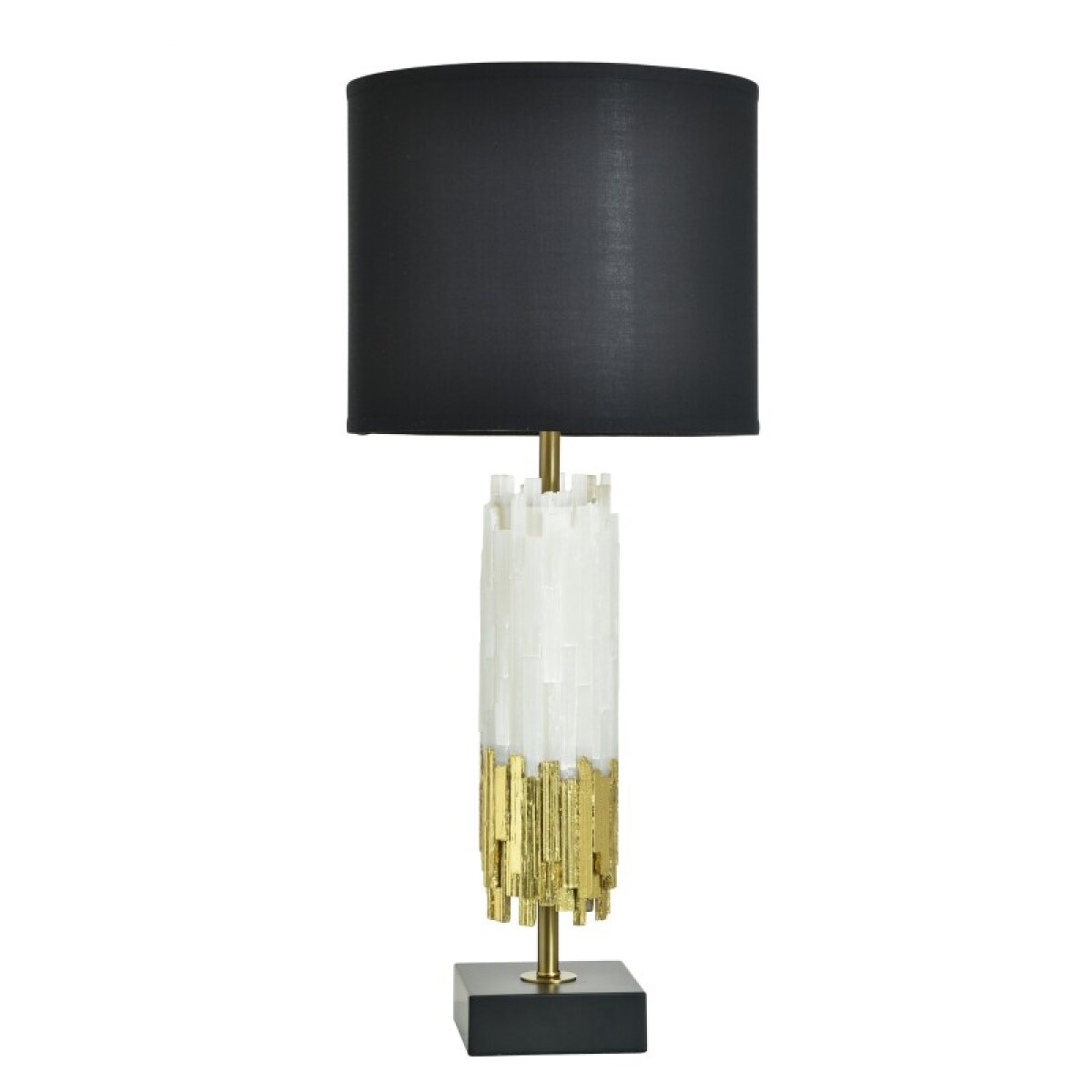 862aa60b0fbed285172637a30788dafe Jasper Tamara Day For Stylecraft Selenite And Metal Table Lamp - Image 1