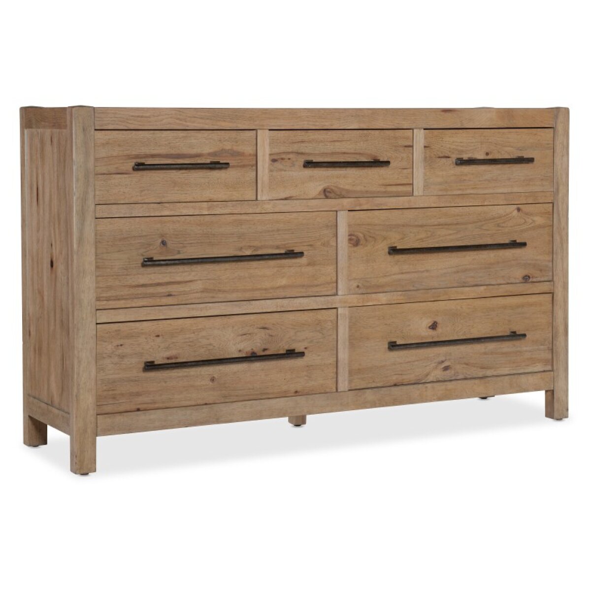 86d86c3a944b68b632a399a748be76b8 Bedroom Vineyard Row Seven-Drawer Dresser - Image 1
