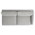 Indy Fabric Right Arm Loveseat Without Pillows