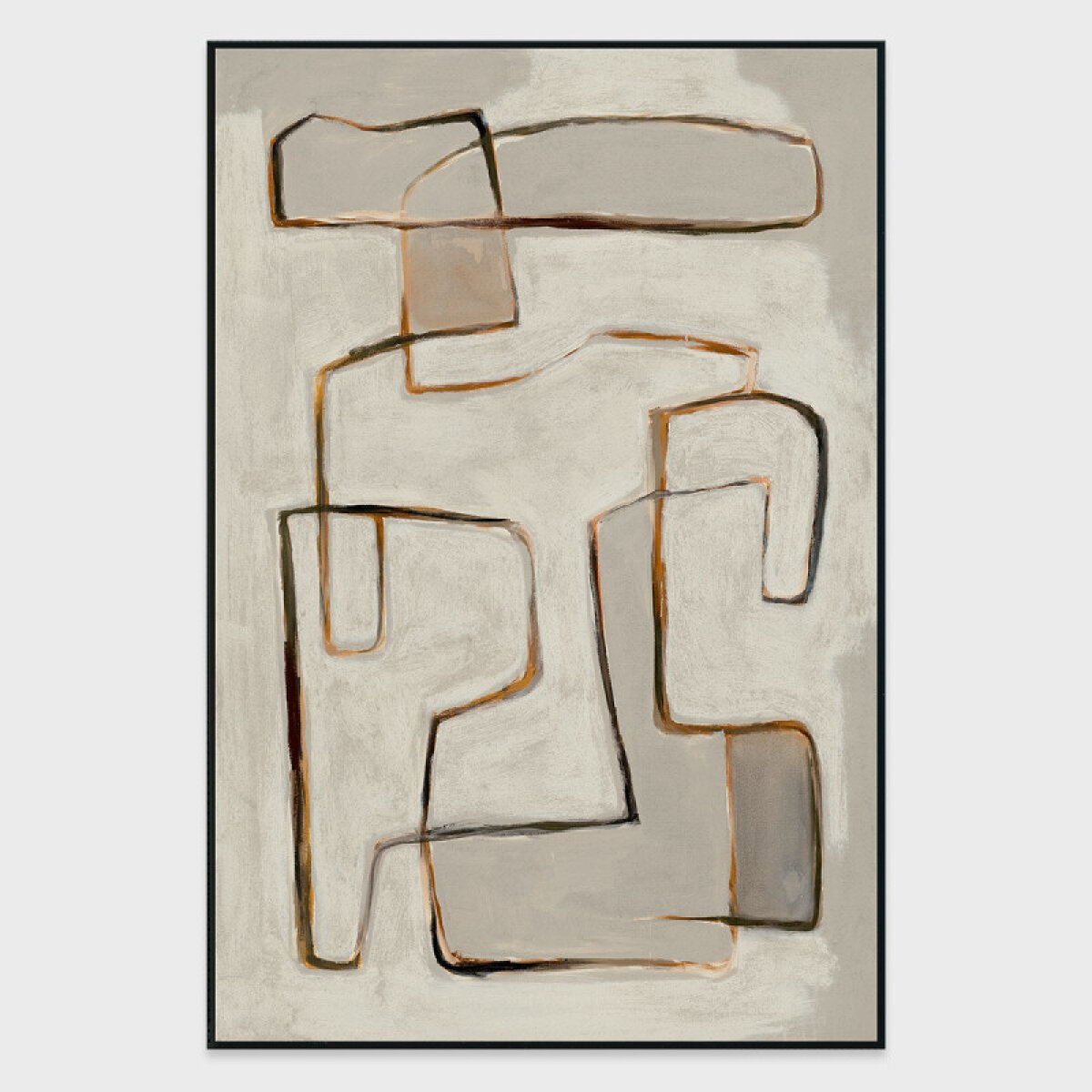 870a8a0bf14852b0ff8e986248a76cc0 Burden Painting Art by Buddy Whitlock - Multicolor / 48"x72" - Image 1