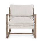 Mariah Upholstered Accent Chair - Natural - Image 3