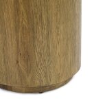 Layne Solid Wood Round End Table - Image 5
