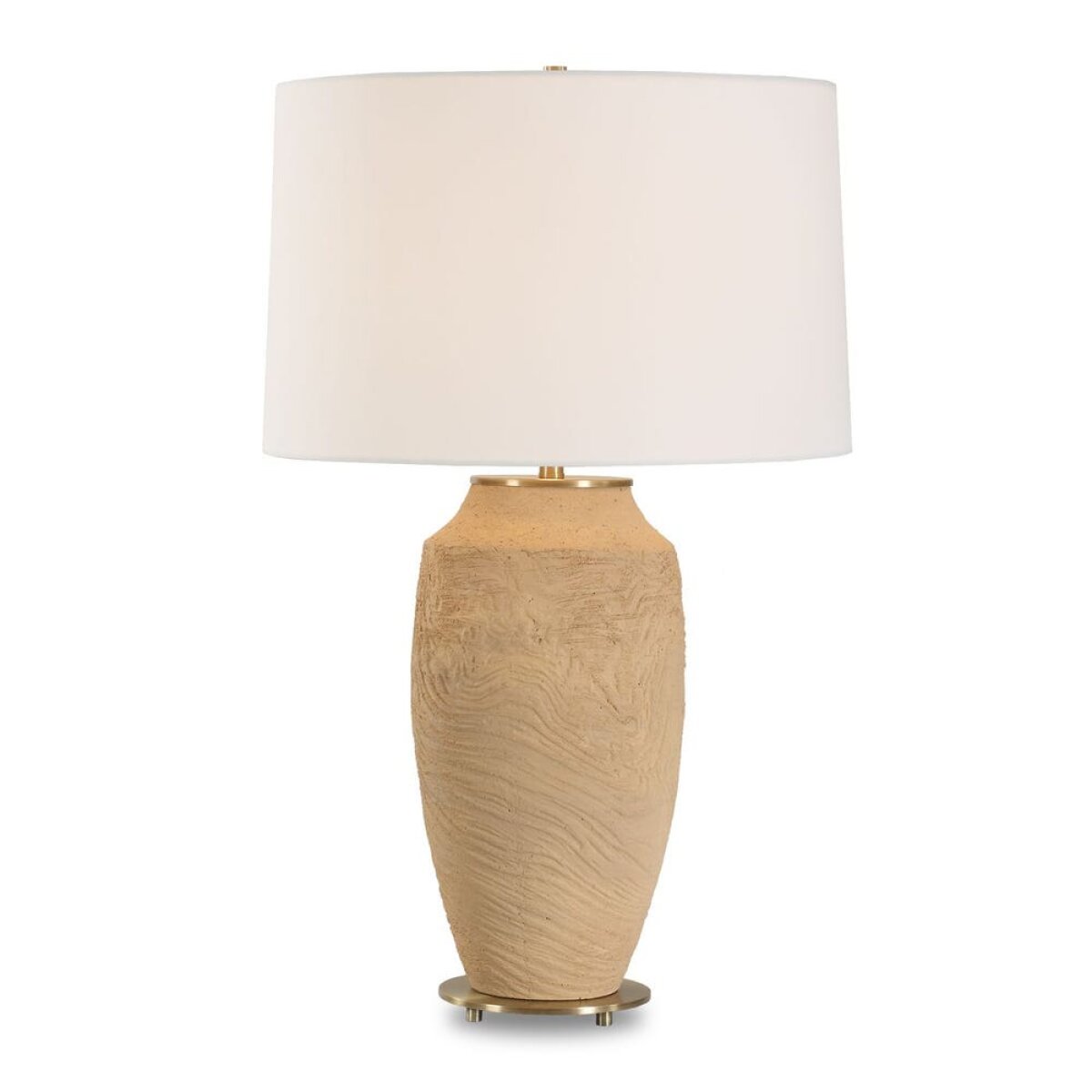877cbc6e381c5143cf3fe6b1a1879e28 Sandstone Flow Table Lamp - Image 1