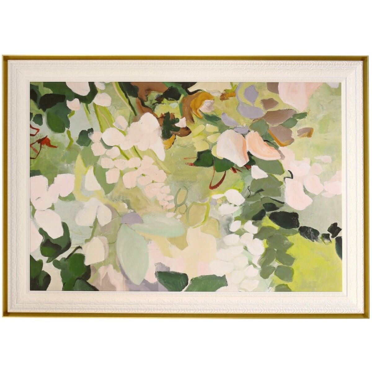 879598e039a60cb3e30c8e84443b8e80 Green Garden Manufactured Framed Canvas - Image 1