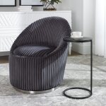 Brunei Accent Table, Bronze - Image 8