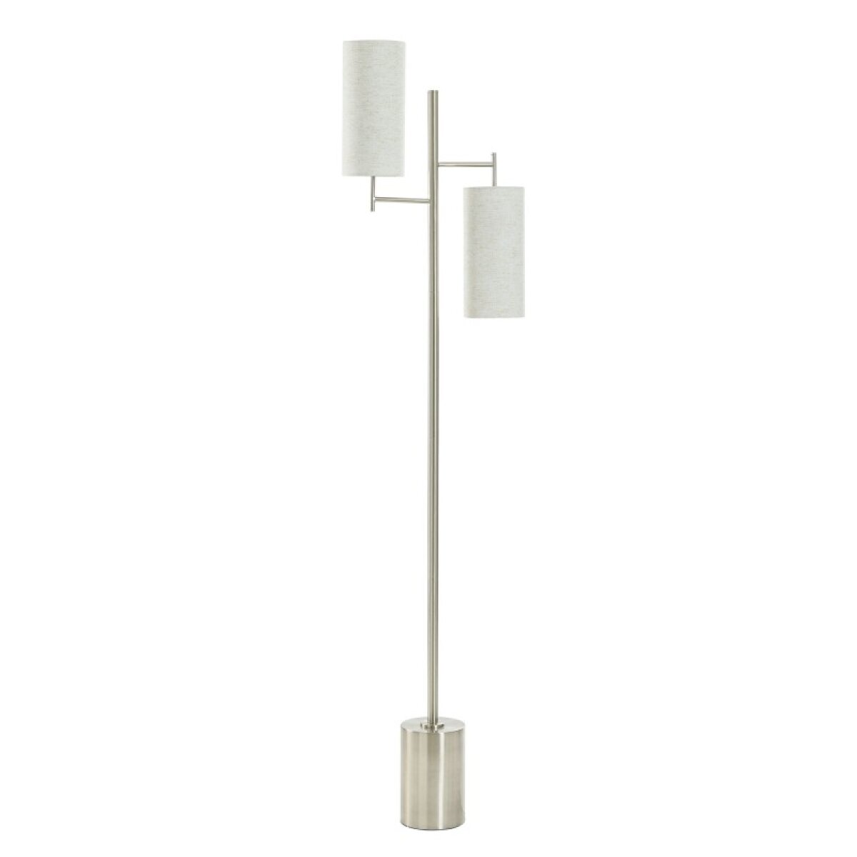 887d7c991a83d9ec5fb0132bf7d0c9bf Brushed Steel Steel Floor Lamp - Image 1