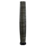 Woven Black Uplight Woven Black Floor Uplight 100 Watts