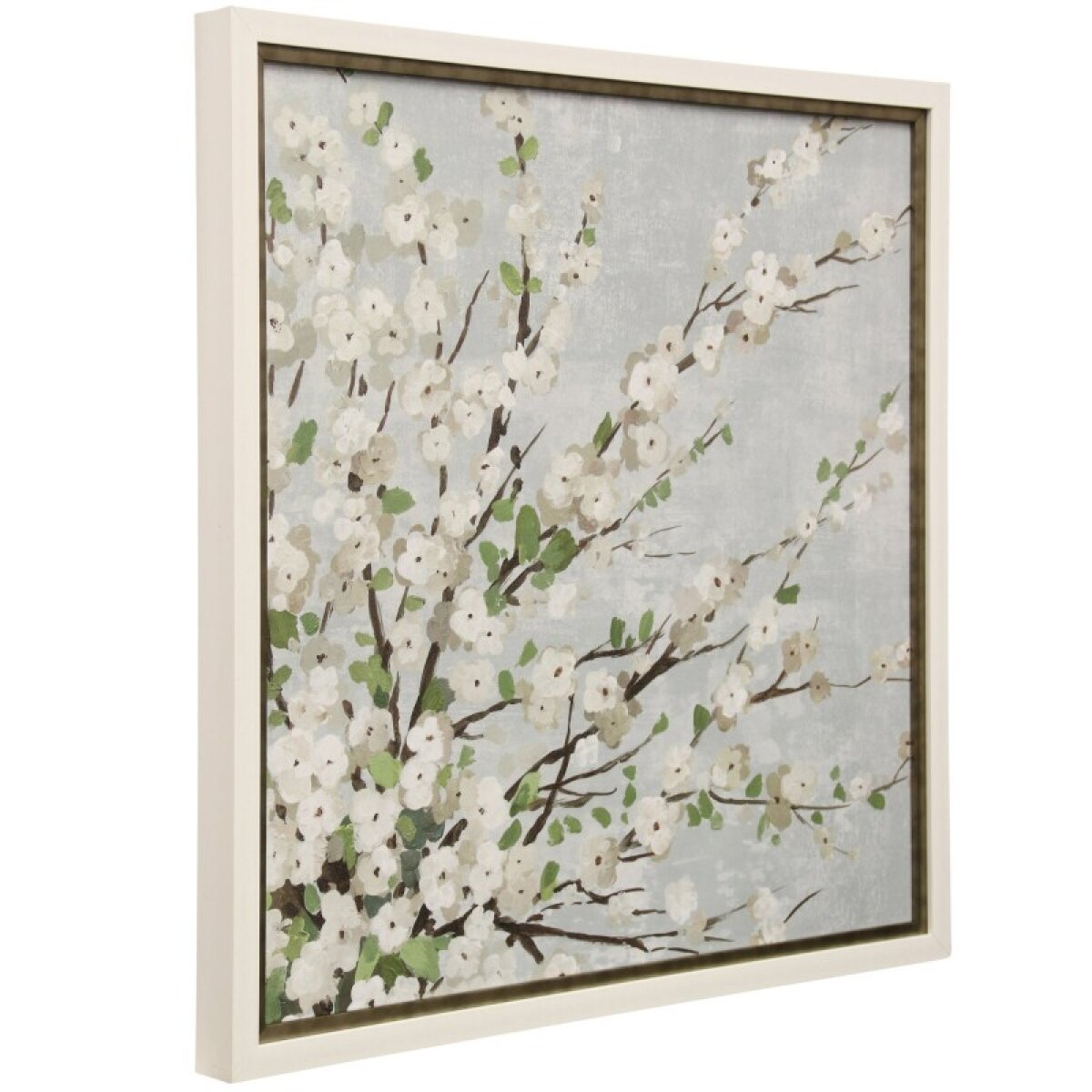 88d28e9ed0056666f5865f0e0bf61d1f Fresh Pale Blooms I Textured Framed Print - Image 1