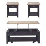 Heatherbrook Opt 3 Piece Set (1-Cocktail 2-End Tables) - Image 3