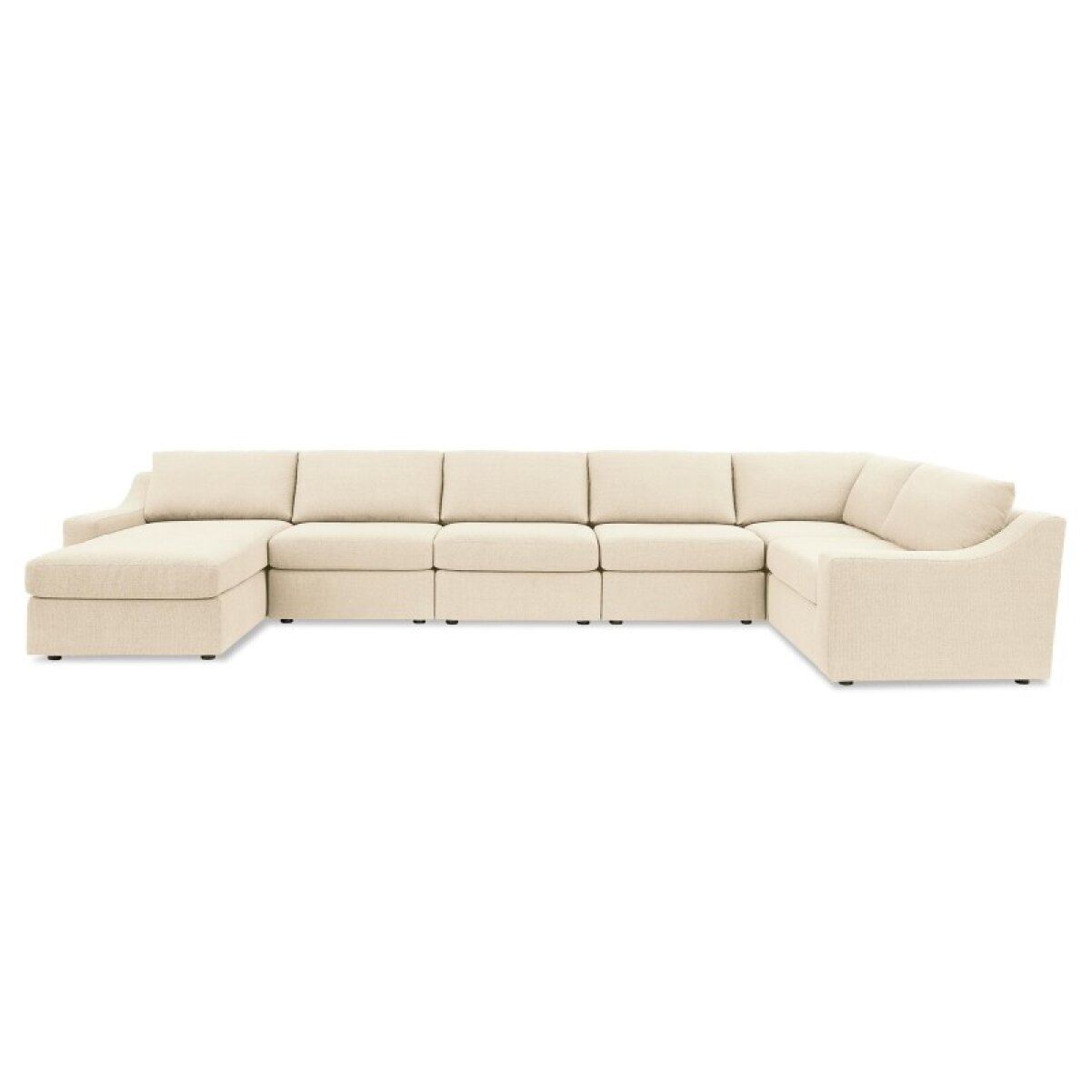 88fe768c44ae58c1b086a3719db89853 Blake Slope Arm U-Shaped Sectional - Image 1