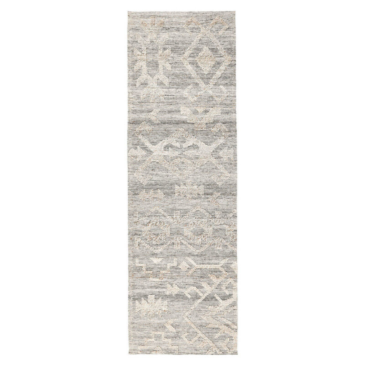 892a0dfb9045cc5f92bbdcdb0a1a122d Indoor/outdoor Tundra Gray Multi 2.6'x8' - Image 1