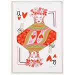 Queen Of Hearts Tamara Day For Stylecraft Manufactured Canvas