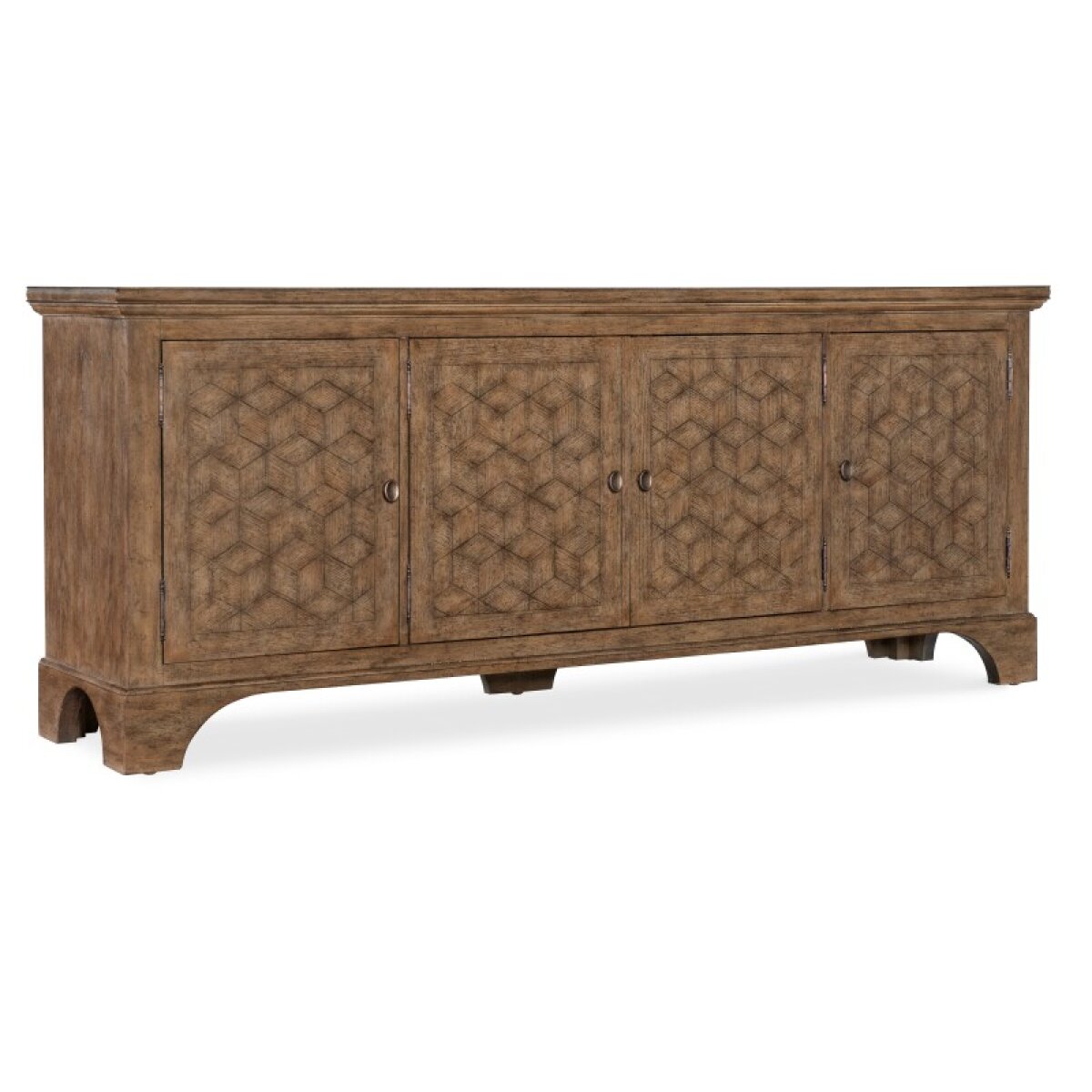 89491b53db8f606750aa68e4fc8bfaf3 Home Entertainment Americana Entertainment Credenza - Image 1