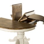 Carolina Crossing Oval Pedestal Table Top- White - Image 6