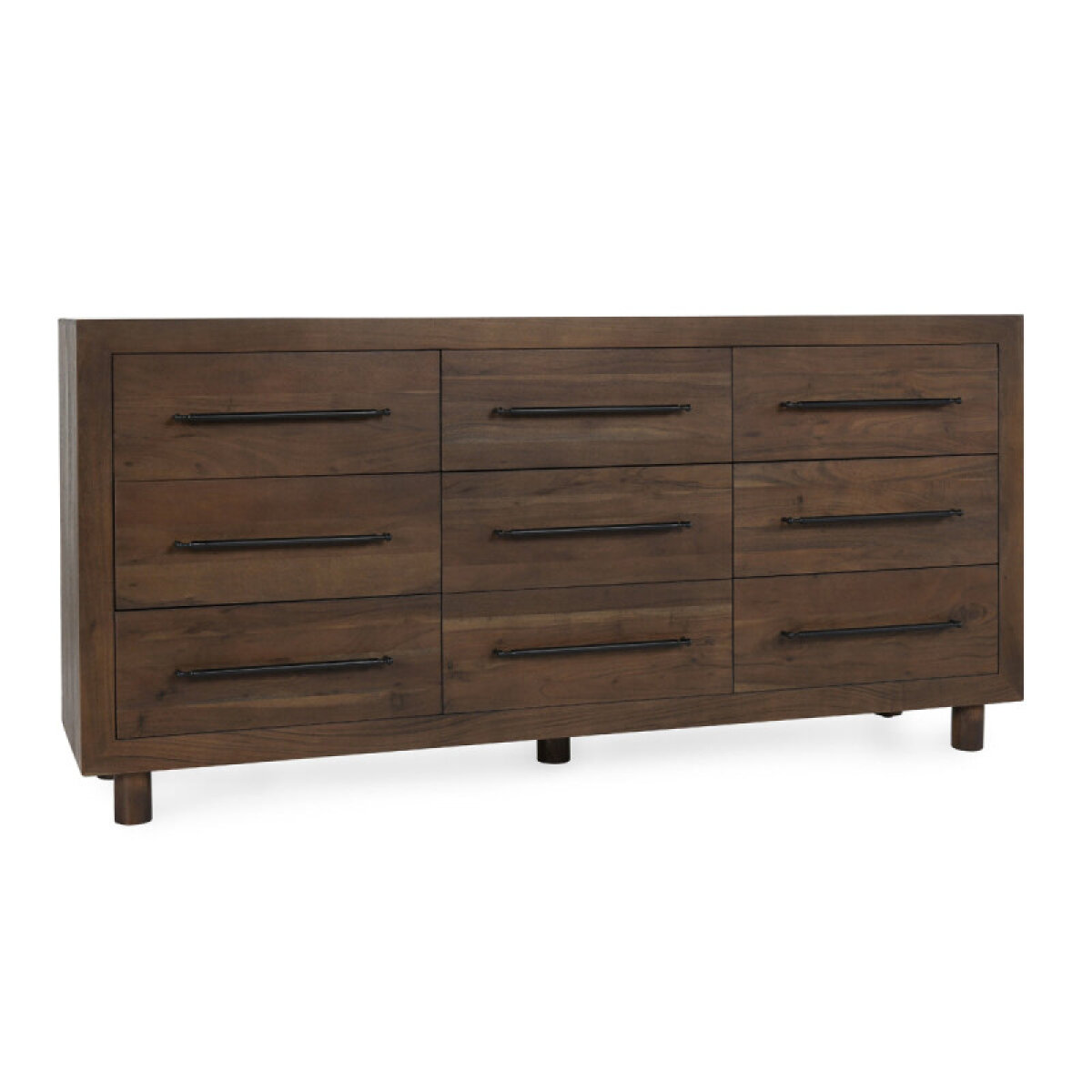 8959a3381257304b4554358fd5c07a4b Jaxon Solid Wood 9dwr Dresser - Harvest Brown - Image 1