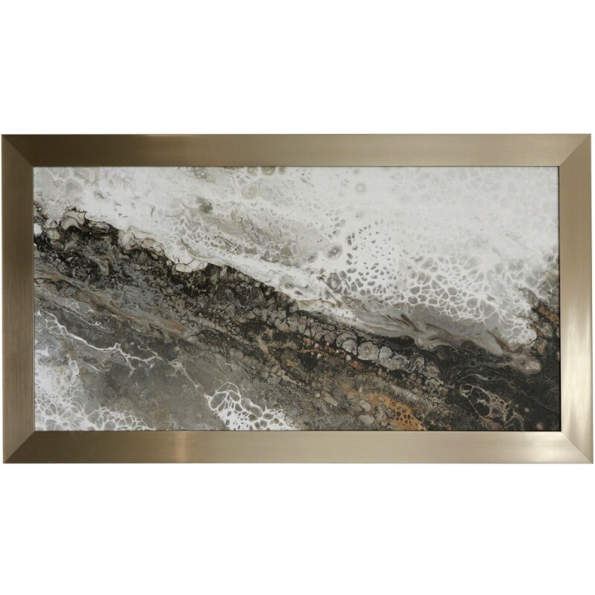 898cb1210b0cfd684c729713d925ccdf Eternal Embrace Textured Framed Abstract Print - Image 1