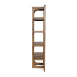 Gordon Solid Wood Bookcase - Natural - Image 4