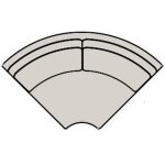 Sectionals 201 Raymond Stationary Sectional with Two-Piece Back - Image 12