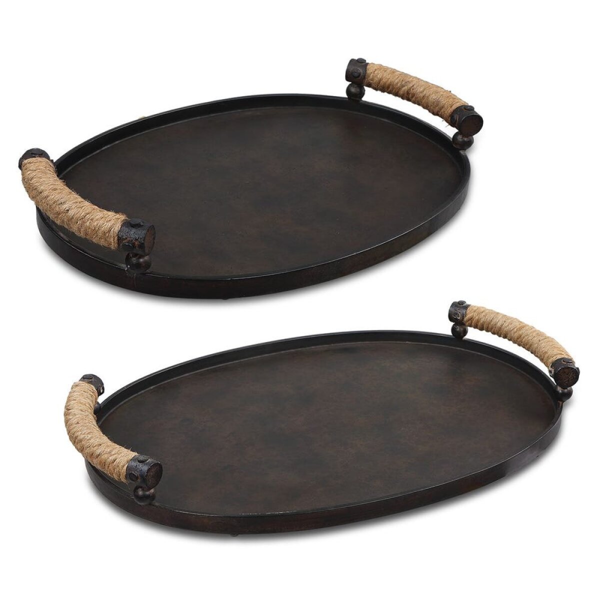 8a72bb6224bacc466e3ae0bdbf6de121 Viggo Trays, S/2 - Image 1