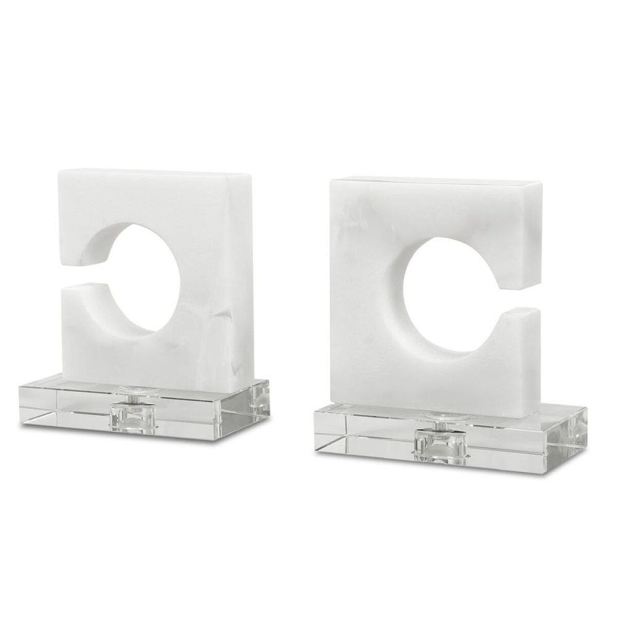 8a98132bbce4e9b04d6e2671174d9515 Clarin Bookends, S/2 - Image 1
